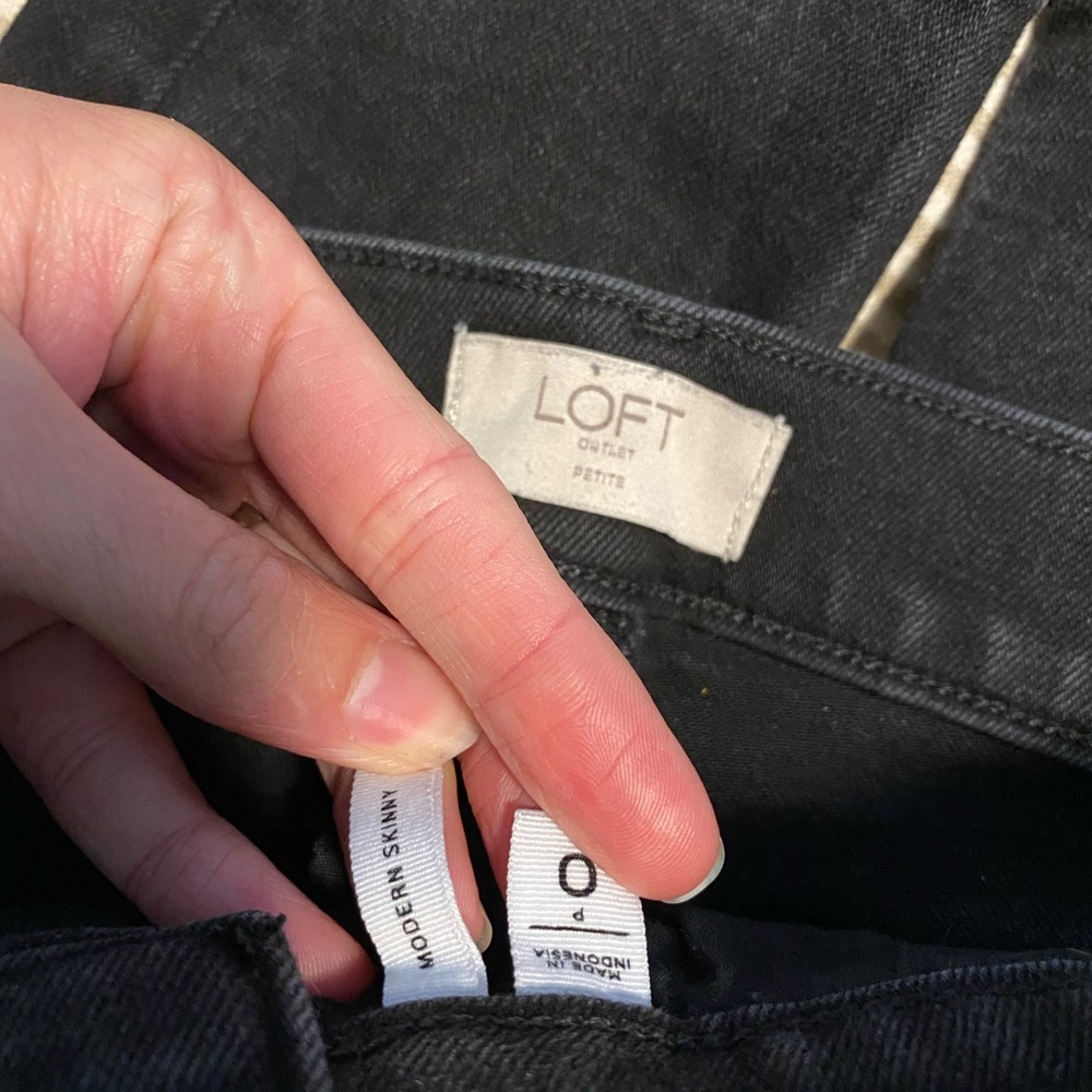LOFT outlet 0 Petite jeans